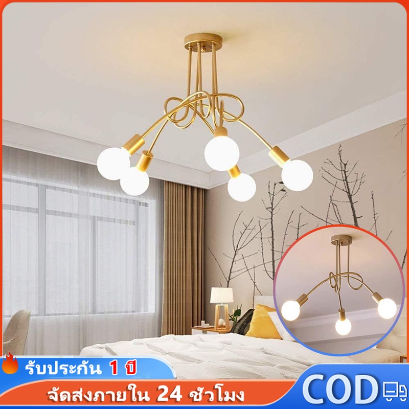 ไฟเพดาน ไฟตกแต่ง ผนัง ไฟติดผนัง ไฟ นํา ไฟเพดาน ไฟกลม ไฟสวน ไฟแขวน ไฟอีฟ สไตล์นอร์ดิก ไฟหลากสี 3 ดวง ไฟสว่าง ติดตั้งง่าย ประหยัดพล