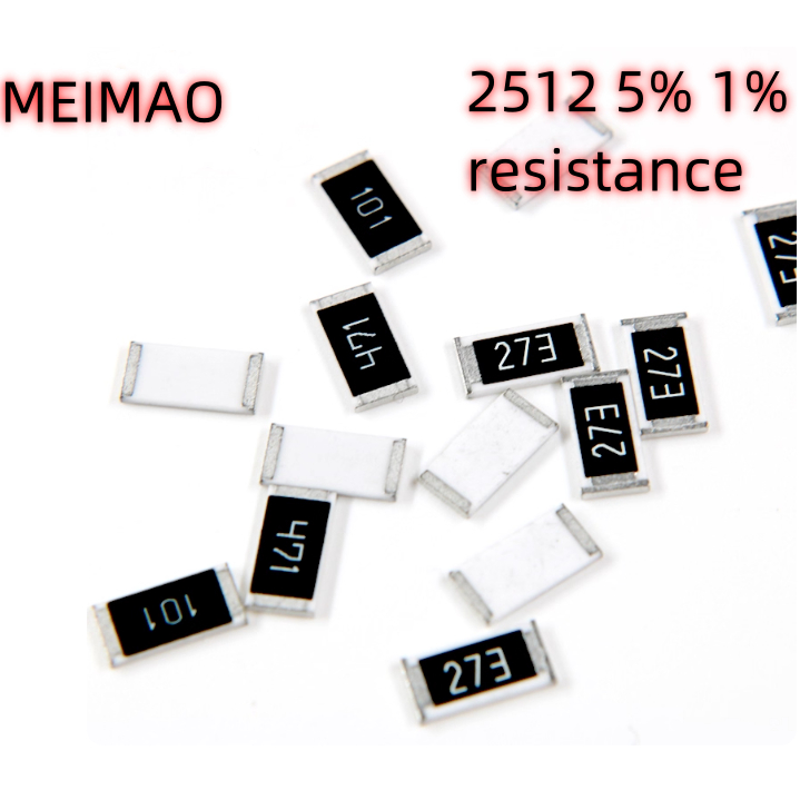 20PCS ตัวต้านทานชิป 110R-5.6K 2512 1% 5% 120R 130R 150R 160R 180R 200R 220R 240R 270R 300R 330R 360R