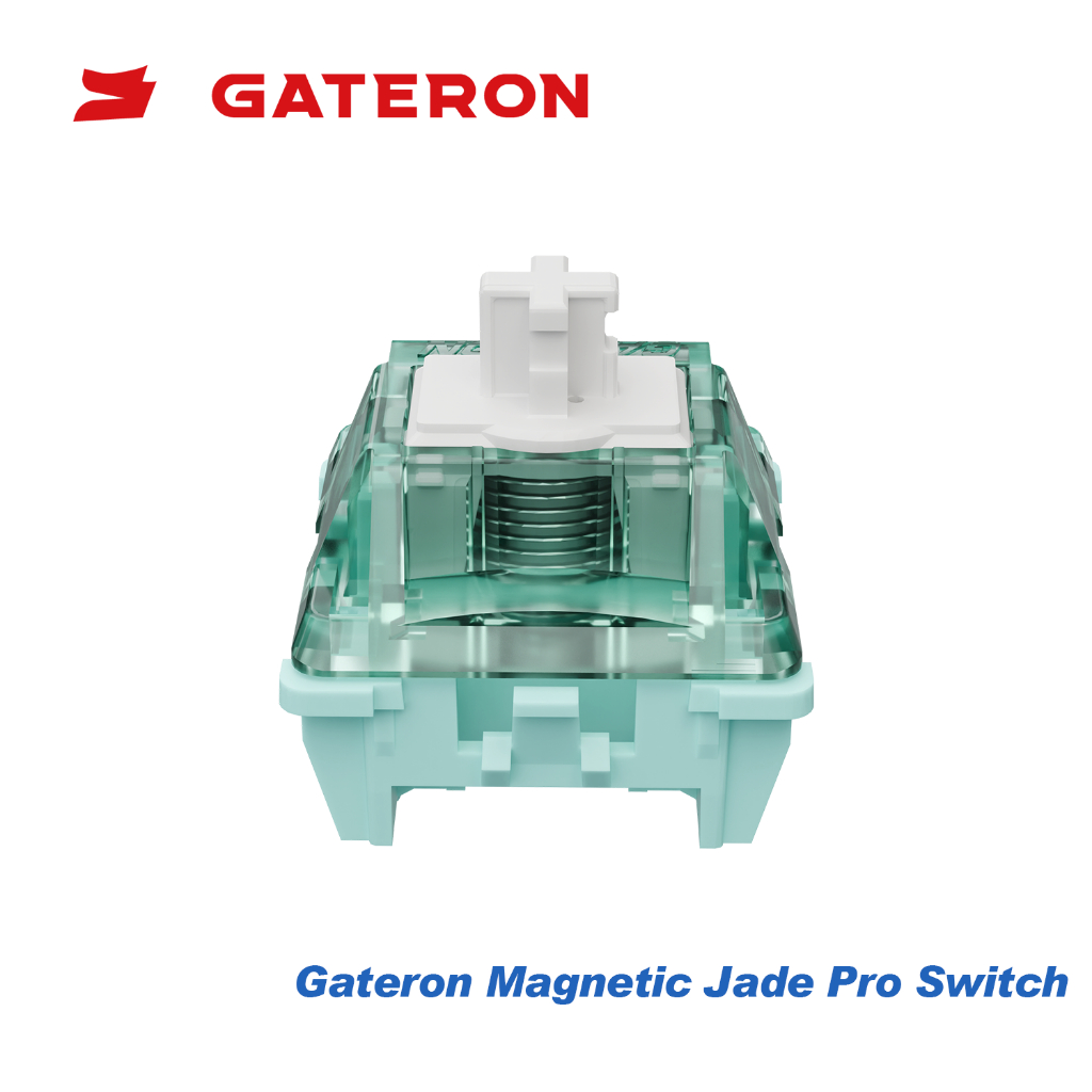 GATERON Magnetic Jade Pro Keyboard Switches Linear Factory Pre-lubed การตั้งค่าได้อย่างอิสระ Pre-Tra