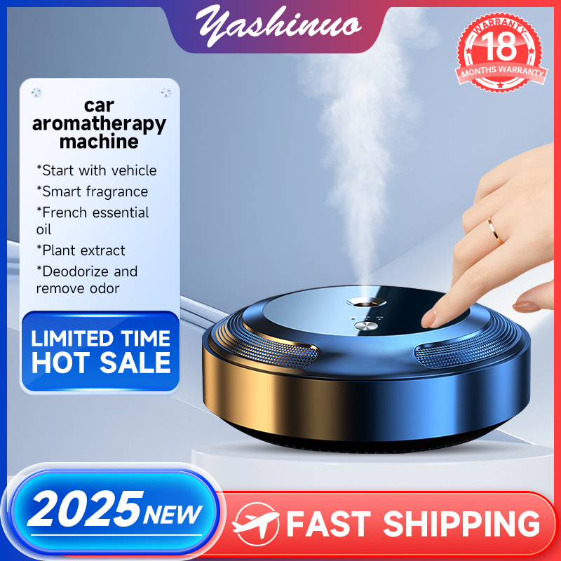 [จัดส่งด่วน]Yashinuo Car Air Freshener น้ําหอม Solid Refresher Car Aromatherapy Aroma Gel Room Fragr