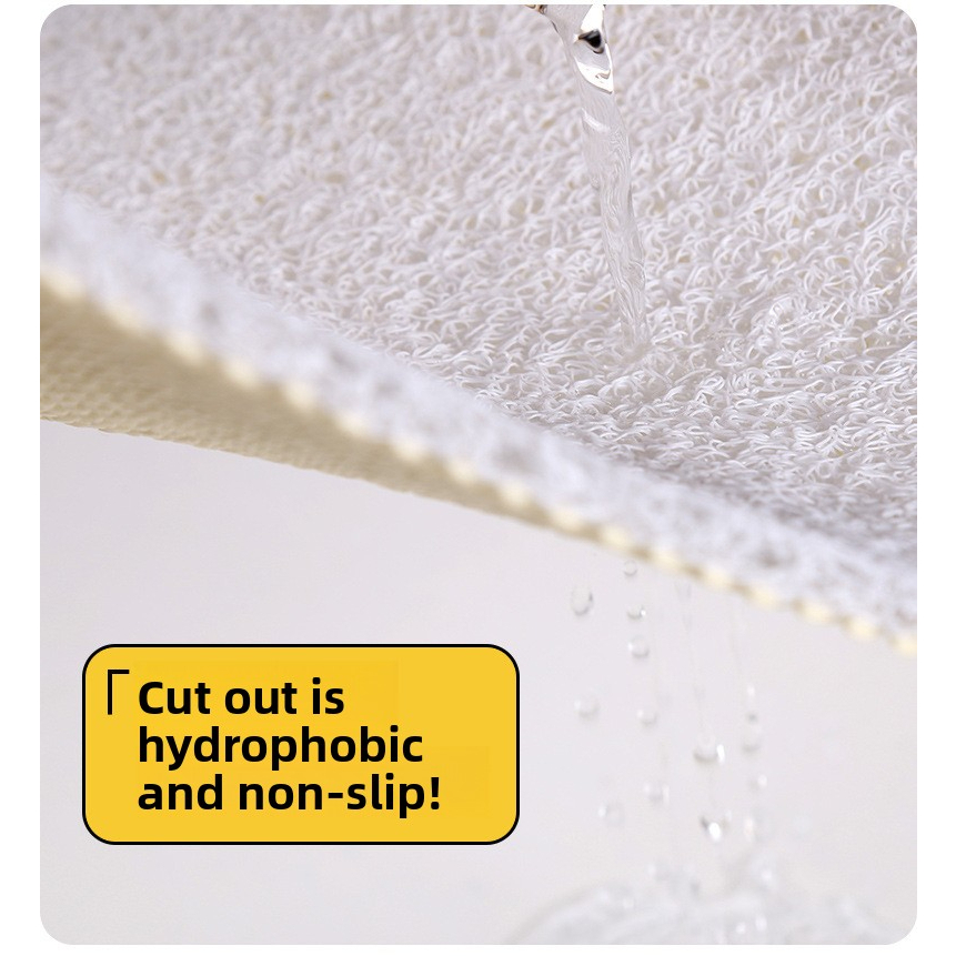 แหวนผ้าไหมการ์ตูนห้องน้ําแผ่นกันลื่น/ห้องอาบน้ําพรมปูพื้นห้องน้ํา/กลวงระบายน้ําระบายน้ําระบายน้ําเสื่อเด็กอาบน้ําเท้าทน - รูปที่ 5