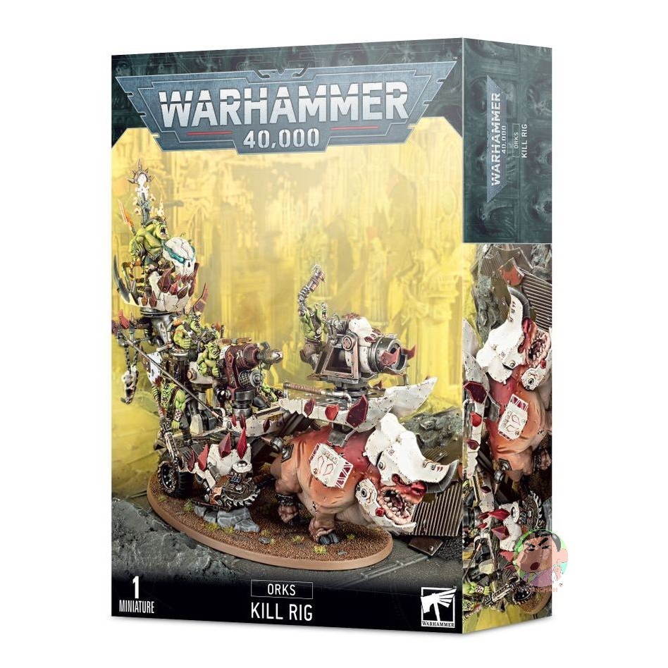 GW Warhammer 40K Ork Hunta Rig Model Kit