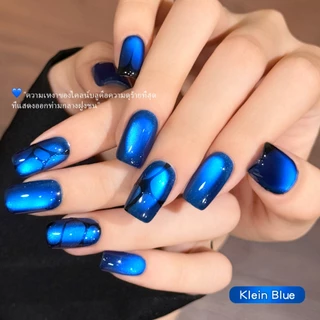 XEIJAYI 15ml สีน้ำเงินเงาสุดใหม่เจลทาเล็บลาย Cat Eye เหมาะสำหรับร้านทำเล็บและงาน DIY ที่บ้าน