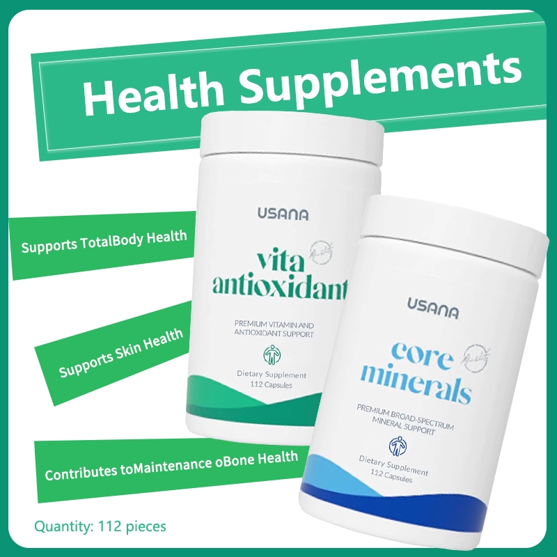 USANA US Edition [Core Minerals+Vitamin A] อาหารเสริมโภชนาการ 112 แคปซูล