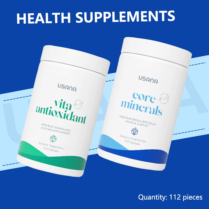 USANA US Edition Core Minerals and Basic Nutrients ผลิตภัณฑ์เสริมอาหาร 112 แคปซูล