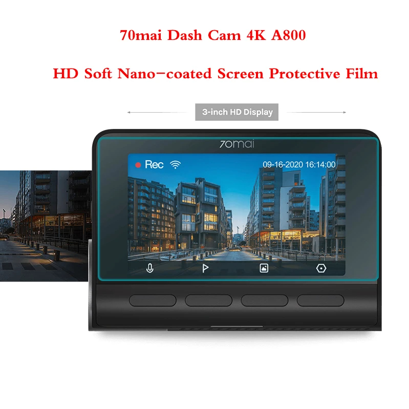 สําหรับ 70mai A810 A800 A500S A510 A200 A400 D02 D08 lite2 pro Dash Cam Lite ชุดอุปกรณ์เสริมสติกเกอร