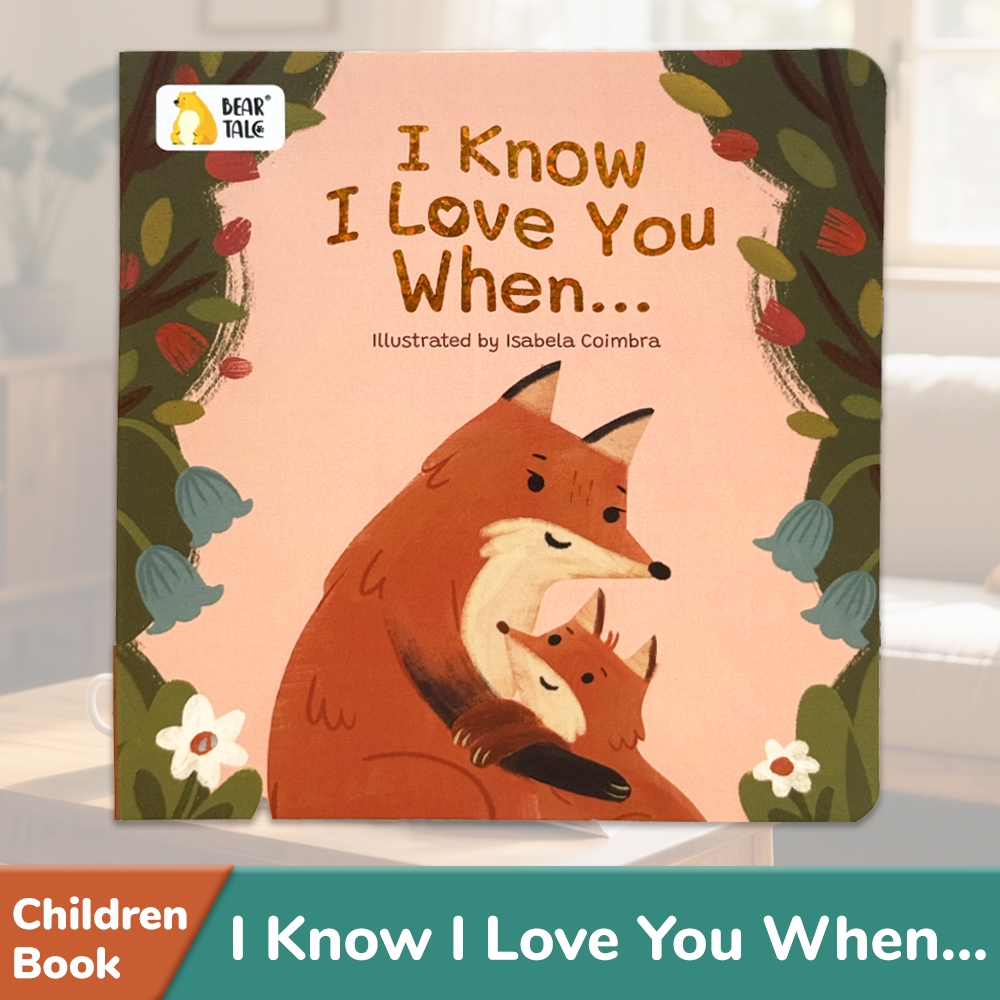 Bear tale Emotional Enlightenment Storybook หนังสืออุ่นหัวใจสําหรับอายุ 0-6 ปี