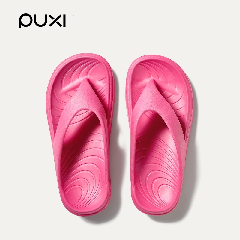 【New Arrival】PUXI Traveling Unisex Flip Flops กันลื่นฤดูร้อนรองเท้าชายหาด แฟชั่นกลางแจ้ง รองเท้าคลิปเท้า รองเท้าเดิน PX6808
