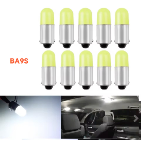 BA9S หลอดไฟ LED 12V/24V Canbus ไม่มีข้อผิดพลาด - สําหรับไฟอ่านหนังสือจอดรถภายในรถ