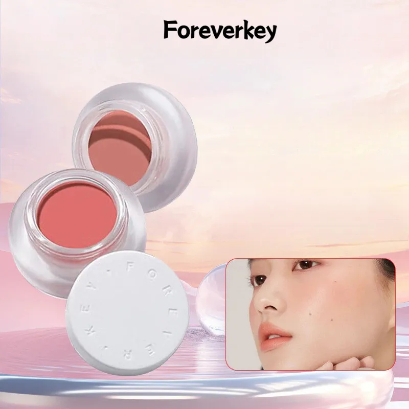 ForeverKey Blush Cream Nude Makeup Natural Soft And Slightly Drunk Girl Color Blush Mashed Potato Texture Natural Color Skin Skin Face Blush