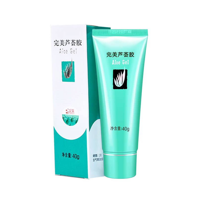Perfect Aloe Vera Gel เจลว่านหางจระเข้ธรรมชาติ ให้ความชุ่มชื้น กําจัดสิว หลังออกแดด ไวท์เทนนิ่ง และรอยแผลเป็น เจลว่านหางจระเข้ 40 กรัม