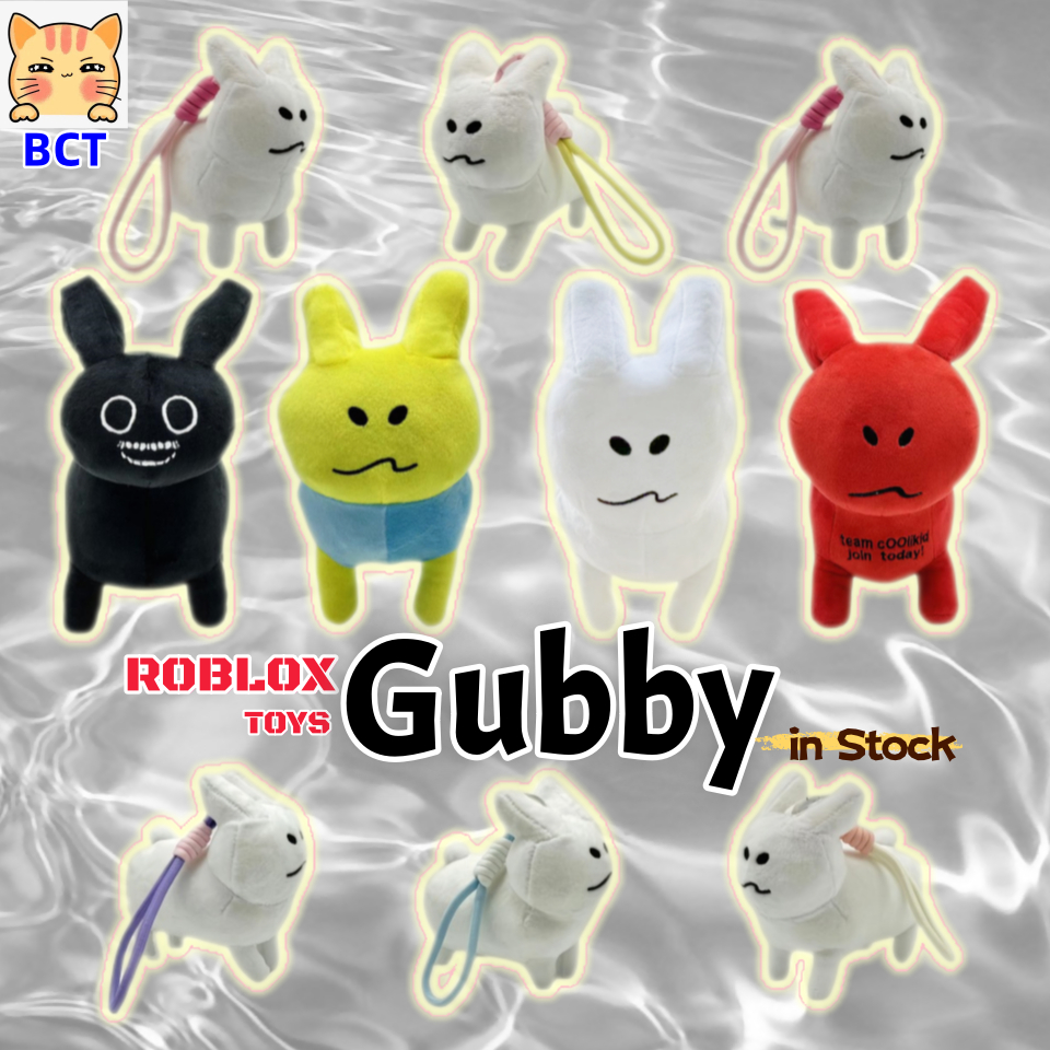 BCT✨ตุ๊กตา โรบ็อกซ์✨ใหม่ Roblox Gubby ตุ๊กตาตุ๊กตาสนุก Forsaken Gobby กระต่าย Plushie น่ารัก Gubby F