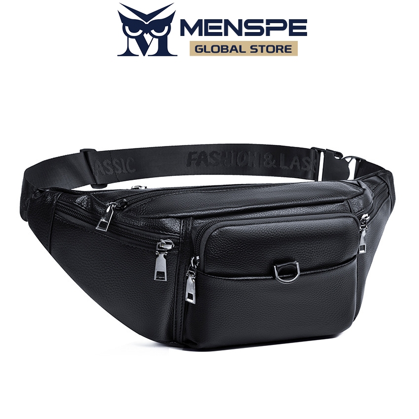 MENSPE กระเป๋าคาดหน้าอก Cross-body คาดอกอเนกประสงค์ กันน้ํา ทนต่อการสึกหรอ พร้อมสายรัดปรับได้ สําหรับออกกําลังกาย วิ่ง