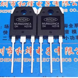 MUR6020NCA TO-3P 200V/60A Quick Recovery Diode Spot Test จัดส่งที่ดี