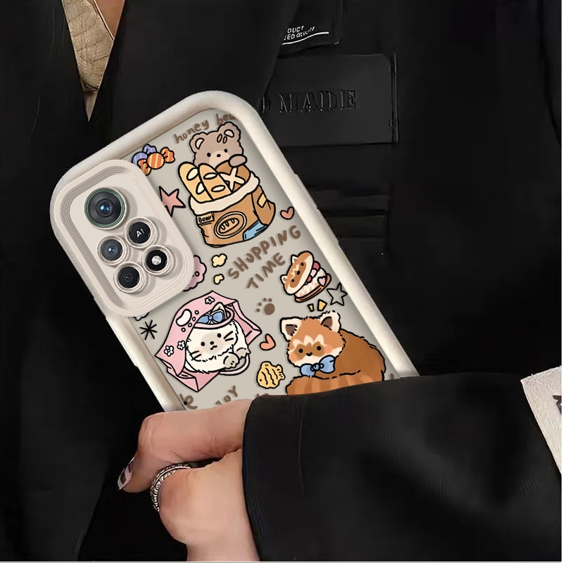 สุนัข Life shell delivery bracket เคสโทรศัพท์สําหรับ Redmi NOTE9-5G หมายเหตุ 9T Redmi NOTE9-4G 9T 9 