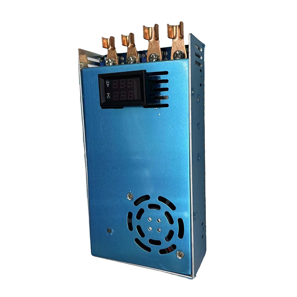 2000W 100A CC CV ชาร์จ Boost Power Supply 12-60V ถึง 15-80V DC-DC Step Up Boost Converter ตัวควบคุมแรงดันไฟฟ้าพร้อมโวลต์มิเตอร์