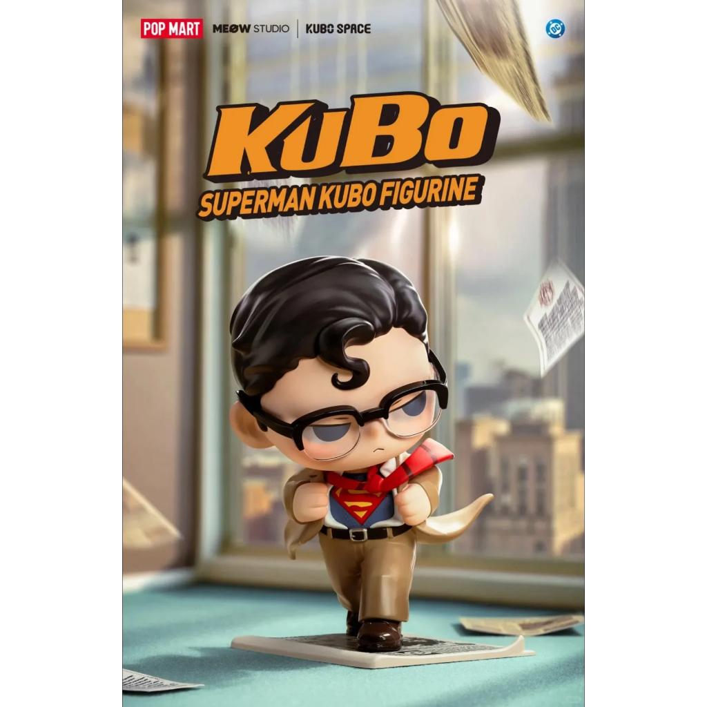 [สต๊อกพร้อม] kubo superman Pop Mart kubo Big Baby Overseas Limited