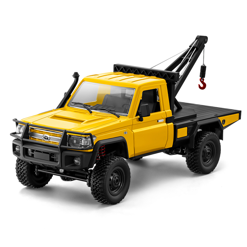 In stock MN รุ่น MN82T RC รถกู้ภัยไฟฟ้า 1/12 RC รถปีนเขา 4WD 2.4G รีโมทคอนโทรลจําลองเครนรุ่นรีโมทคอนโทรลรถของเล่น