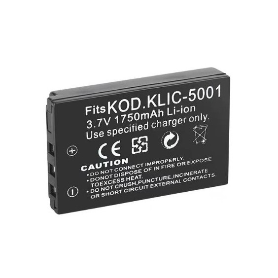 Kodak KLIC-5001 / K5001 / 1750mAh  แบตเตอรี่กล้อง เครื่องชาร์จกล้อง แบตเตอรี่
