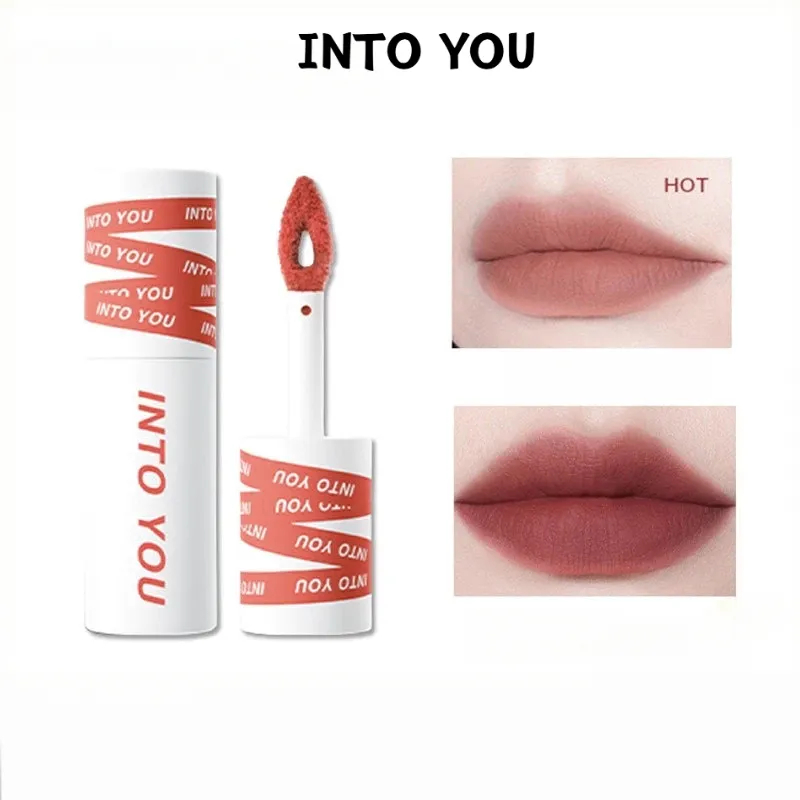Into YOU ลิปสติก ลิปกลอส เนื้อกํามะหยี่ ไม่เหนียวติด ของแท้ สําหรับผู้หญิง