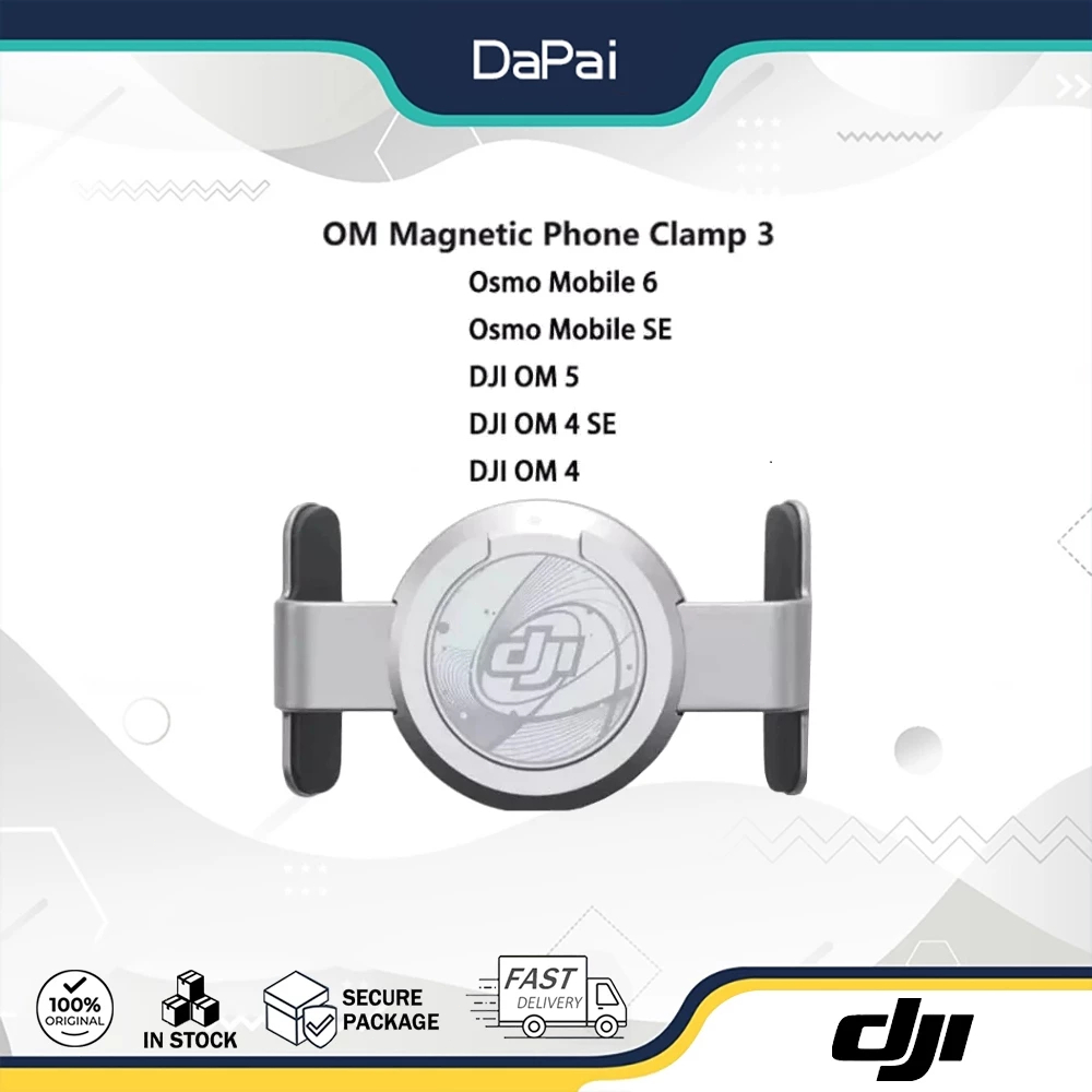 Dji OM Magnetic Phone Clamp 3 สําหรับ Osmo Mobile 6 Osmo Mobile SE DJI OM 5 DJI OM 4 SE DJI OM 4