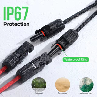 Bateria Power 4 ถึง 2 Y สาขาอะแดปเตอร์ขนานสําหรับสายต่อพลังงานแสงอาทิตย์ตัวเชื่อมต่อพลังงานแสงอาทิตย์สําหรับ 2 แผงพลังงานแสงอาทิตย์