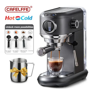 Cafelfee เครื่องชงกาแฟอัตโนมัติ 4-In-1 เครื่องเอสเปรสโซร้อน/…
