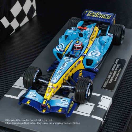 MINICHAMPS 1:18 RENAULT F1 TEAM FERNANDO ALONSO 模型车