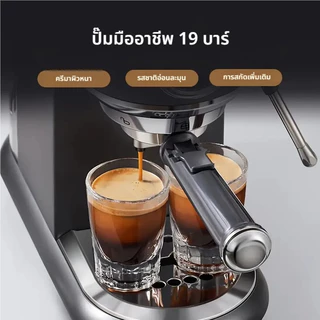 Cafelfee เครื่องชงกาแฟอัตโนมัติ 4-In-1 เครื่องเอสเปรสโซร้อน/เย็นพร้อมไอน้ําสําหรับ Nespresso/Dolce Gusto แคปซูล/ผงกาแฟ/ESE Pod