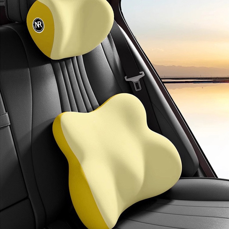 Toyota รถเอวหมอนพนักพิงศีรษะชุดที่นั่งพนักพิงเอวสนับสนุนหมอนรองคอหมอนเอว VIos Yaris Corolla Cross Veloz CHR Avanza Fortuner Rush Innova raize GR กีฬา - รูปที่ 3