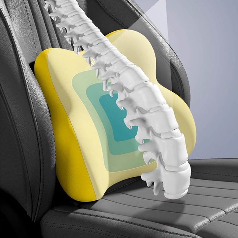 Toyota รถเอวหมอนพนักพิงศีรษะชุดที่นั่งพนักพิงเอวสนับสนุนหมอนรองคอหมอนเอว VIos Yaris Corolla Cross Veloz CHR Avanza Fortuner Rush Innova raize GR กีฬา - รูปที่ 2