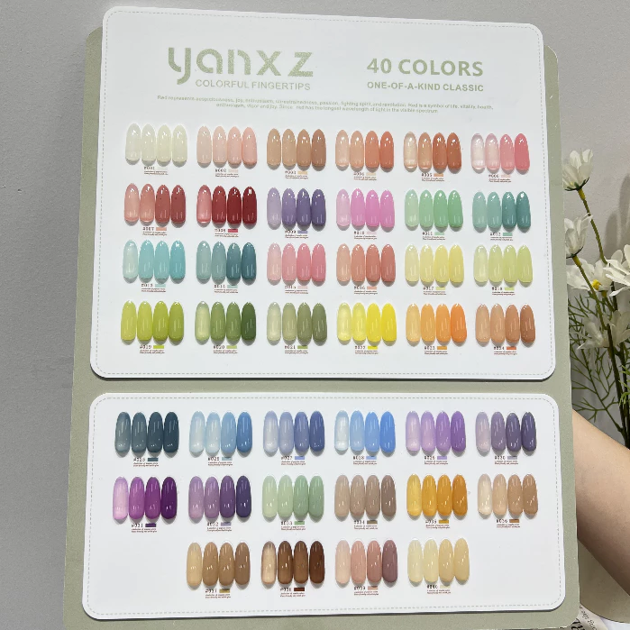 พร้อมส่ง✅ YANXZ 40 สี สีเจลไซรัปรุ่นใหม่ ฟรีชุดชาร์จชาร์จ เนื้อสวยละมุนค่ะ ไม่บางจนเกินไปทาง่ายและสวยมากค่ะ