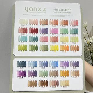 พร้อมส่ง✅ YANXZ 40 สี สีเจลไซรัปรุ่นใหม่ ฟรีชุดชาร์จชาร์จ เนื้อสวยละมุนค่ะ ไม่บางจนเกินไปทาง่ายและสวยมากค่ะ