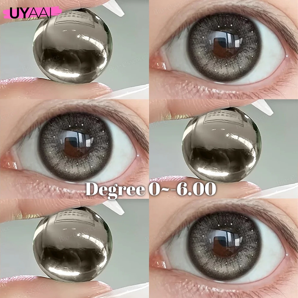 คอนแทคเลนส์【0.00~6.00】UYAAI คอนแทคเลนส์ตาโต Thai Tea 14.5mm คอนแทคเลนส์ตาหวาน