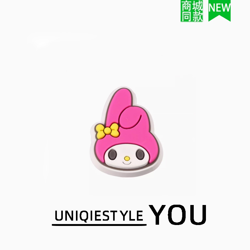 รองเท้าแบบหัวปักห่วง พร้อมดอกไม้ถอดได้ สไตล์ซานริโอ ชุด 5 ชิ้น จือซิง ราคา ถูกที่สุด ดีลบีเคเค แกลเลอรีภาพที่ 7
