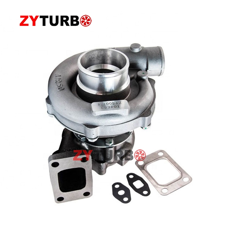 T3/T4 T3T4 T04E เทอร์โบชาร์จ 50 A/R.63 Turbine 5 BOLT FLANGE Universal Turbo Charger