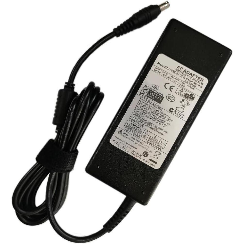 แล็ปท็อปชาร์จ 90W 19V 4.74A แหล่งจ่ายไฟเข้ากันได้กับ Samsung NP RV510 RV520 RV720 R430 R440 R540 R56