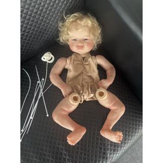 ชุดตุ๊กตารีบอร์นขนาด 17 นิ้ว ตื่น ที่รัก ลีวายส์ กับผมหยิกสี…