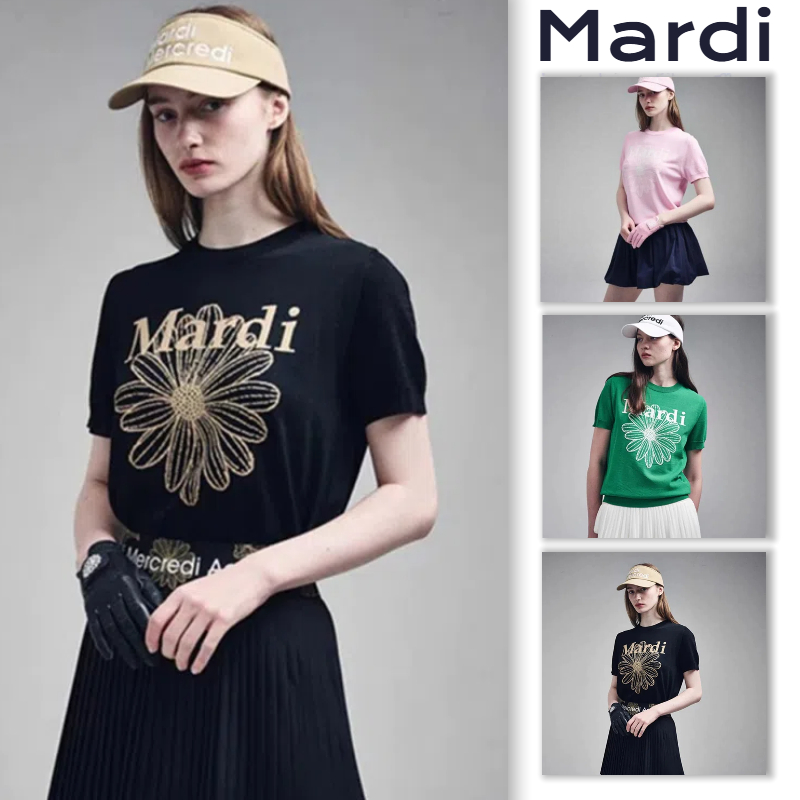 Top Mardi Mercredi แจ็กเก็ตคาร์ดิแกนและเสื้อยืด กันหนาวและสวมใส่ง่าย 3 สีให้เลือก#mardi sweater#เสื้