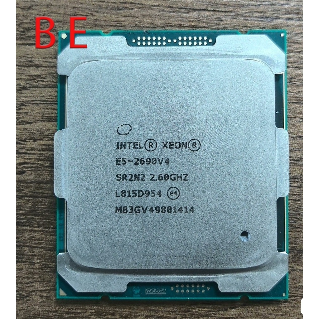 Xeon E5-2690 V4 LGA 2011-3 เซิร์ฟเวอร์ CPU โปรเซสเซอร์ 14C 28T SR2N2 2.60 GHz