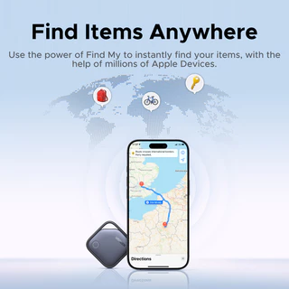 UGREEN Smart Tag GPS Tracker Bluetooth5.0 ซ้าย-Behind Remind เปลี่ยนแบตเตอรี่ Smart Finder สําหรับ iPhone/iPad/Mac