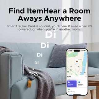 UGREEN Smart Tag GPS Tracker Bluetooth5.0 ซ้าย-Behind Remind เปลี่ยนแบตเตอรี่ Smart Finder สําหรับ iPhone/iPad/Mac
