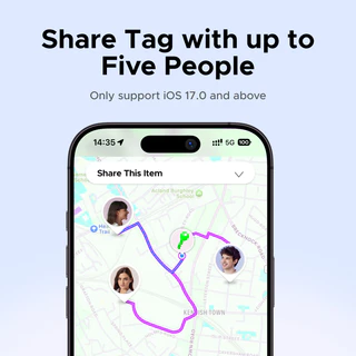 UGREEN Smart Tag GPS Tracker Bluetooth5.0 ซ้าย-Behind Remind เปลี่ยนแบตเตอรี่ Smart Finder สําหรับ iPhone/iPad/Mac