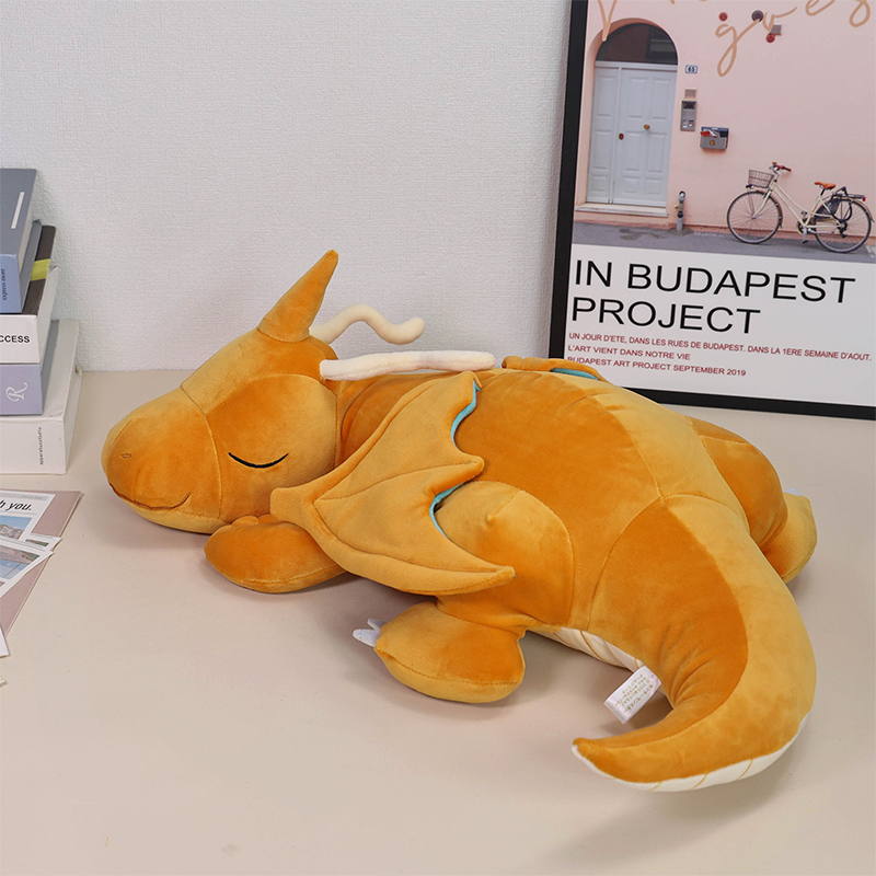 50 ซม.อะนิเมะรูป Charizard Dragonite Sleep หมอนพ็อกเก็ตมอนสเตอร์ Plush ของเล่นตุ๊กตาถือหมอนนุ่มยัดไส้สําหรับเด็กของขวัญวันเกิด