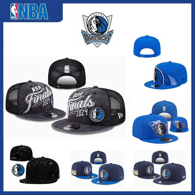 NBA Dallas Mavericks Cap สําหรับผู้ชาย Snapback Unisex ปรับระบายอากาศได้