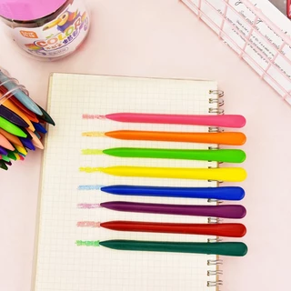 สีเทีย✅ สีเทียนปลอดสารพิษ สีเทียนเด็กปลอดสารพิษ Silky Crayons ของเล่นระบายสีเด็กเสริมพัฒนาการ สีเทียนวาดรูป