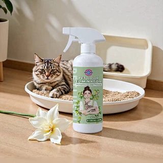PETLUSCI สเปรย์ดับกลิ่นฉี่แมว กำจัดกลิ่นสัตว์เลี้ยง 500ML สเปรย์กำจัดกลิ่น ดูด ที่ดับหมา
