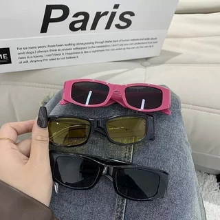 ส่งไวจากไทย🕶️แว่นตากันแดด Y2K แว่นตาแฟชั่น วินเทจ ทรงสี่เหลี่ยม สไตล์พังก์ ผู้ชายผู้หญิง ถ่ายรูปปัง
