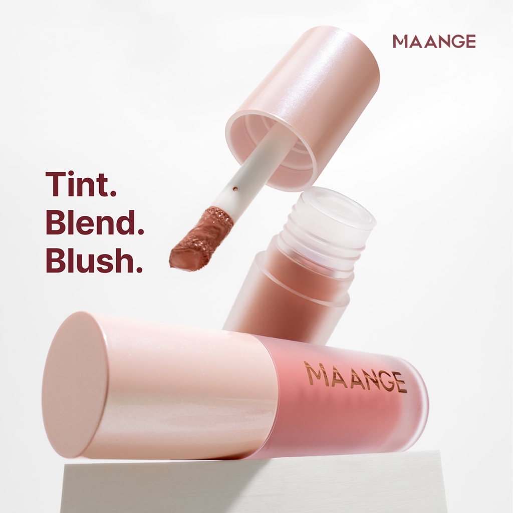 MAANGE أحمر خدود سائل مخملي F04 — صورة 8