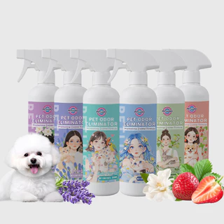 PETLUSCI สเปรย์ดับกลิ่นฉี่แมว กำจัดกลิ่นสัตว์เลี้ยง 500ML สเปรย์กำจัดกลิ่น ดูด ที่ดับหมา